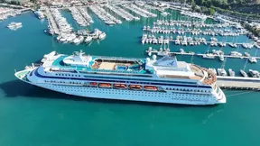 Marmaris'te Kruvaziyer Hareketliliği: Yüzlerce Turist İlçeye Geldi
