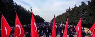 Doğa Koleji öğrencileri Anıtkabir'i ziyaret etti