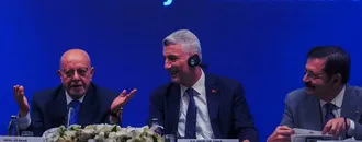 TOBB Başkanı Hisarcıklıoğlu, Türkiye-Suriye Yuvarlak Masa Toplantısı'nda konuştu: