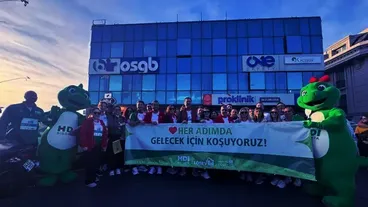 HDI Sigorta "47. İstanbul Maratonu"nda lösemili çocuklar için koştu