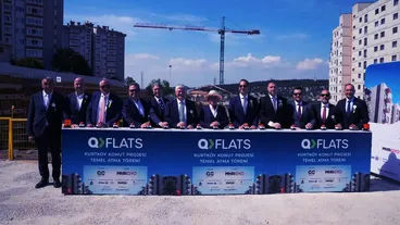 QFlats Projesi'nin temel atma töreni gerçekleştirildi