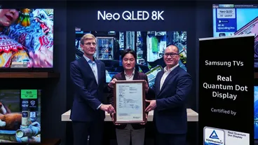 Samsung QLED TV'ler "Gerçek Quantum Dot Ekran" sertifikası aldı