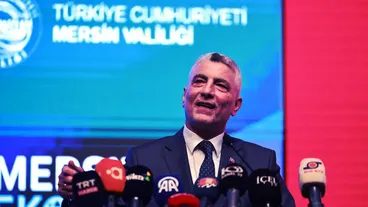 Ticaret Bakanı Ömer Bolat, Mersin Ekonomi Zirvesi'nde konuştu: (1)
