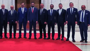 TOBB Başkanı Hisarcıklıoğlu, Suriye Cumhurbaşkanı Şara ile bir araya geldi: