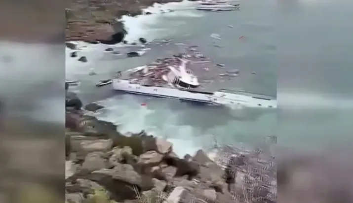 GKRY’de yatı kayalıklara çarpan iş adamı hayatını kaybetti