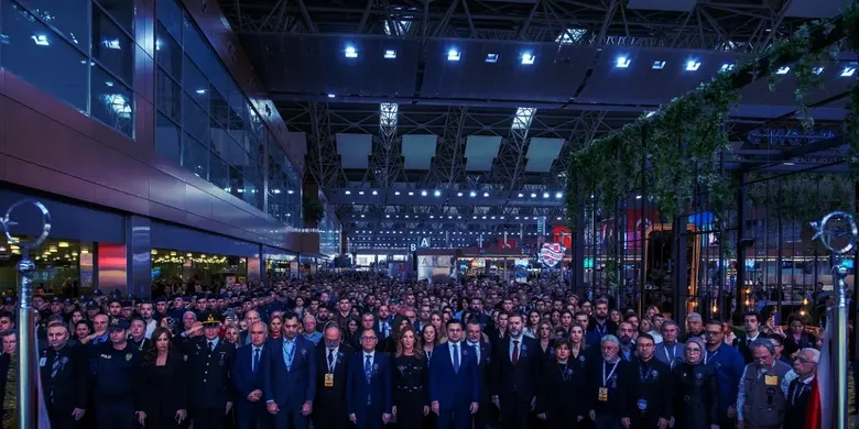 Büyük Önder Atatürk, İstanbul Sabiha Gökçen Havalimanında anıldı