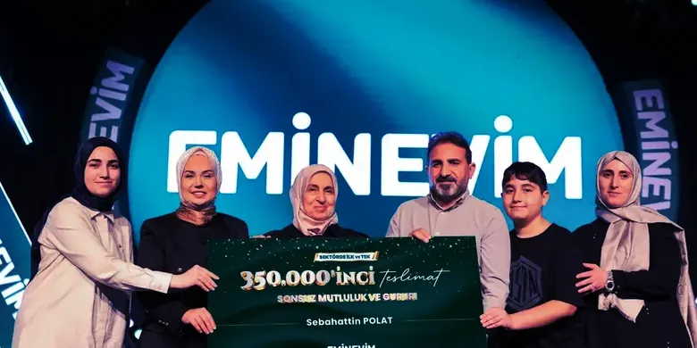 Eminevim 350 bini aşkın teslimat gerçekleştirdi Eminevim 350 bini aşkın teslimat gerçekleştirdi