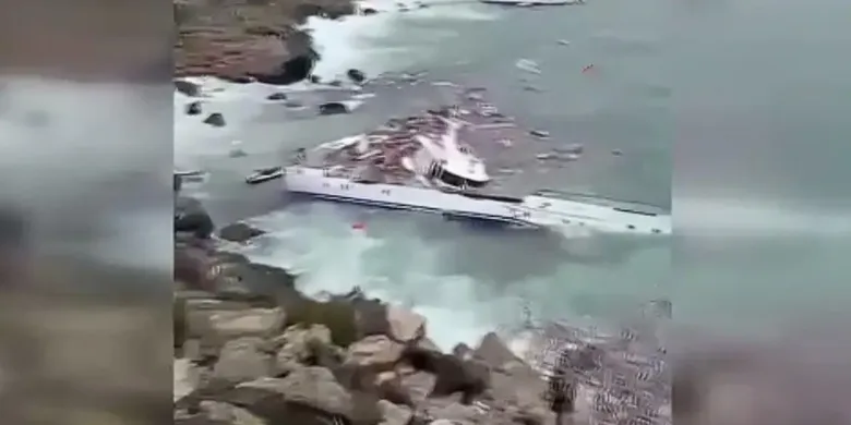 GKRY’de yatı kayalıklara çarpan iş adamı hayatını kaybetti