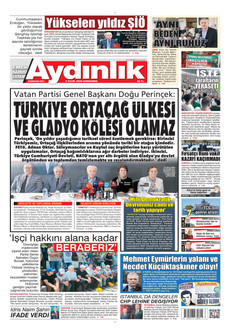 >AYDINLIK GAZETESİ