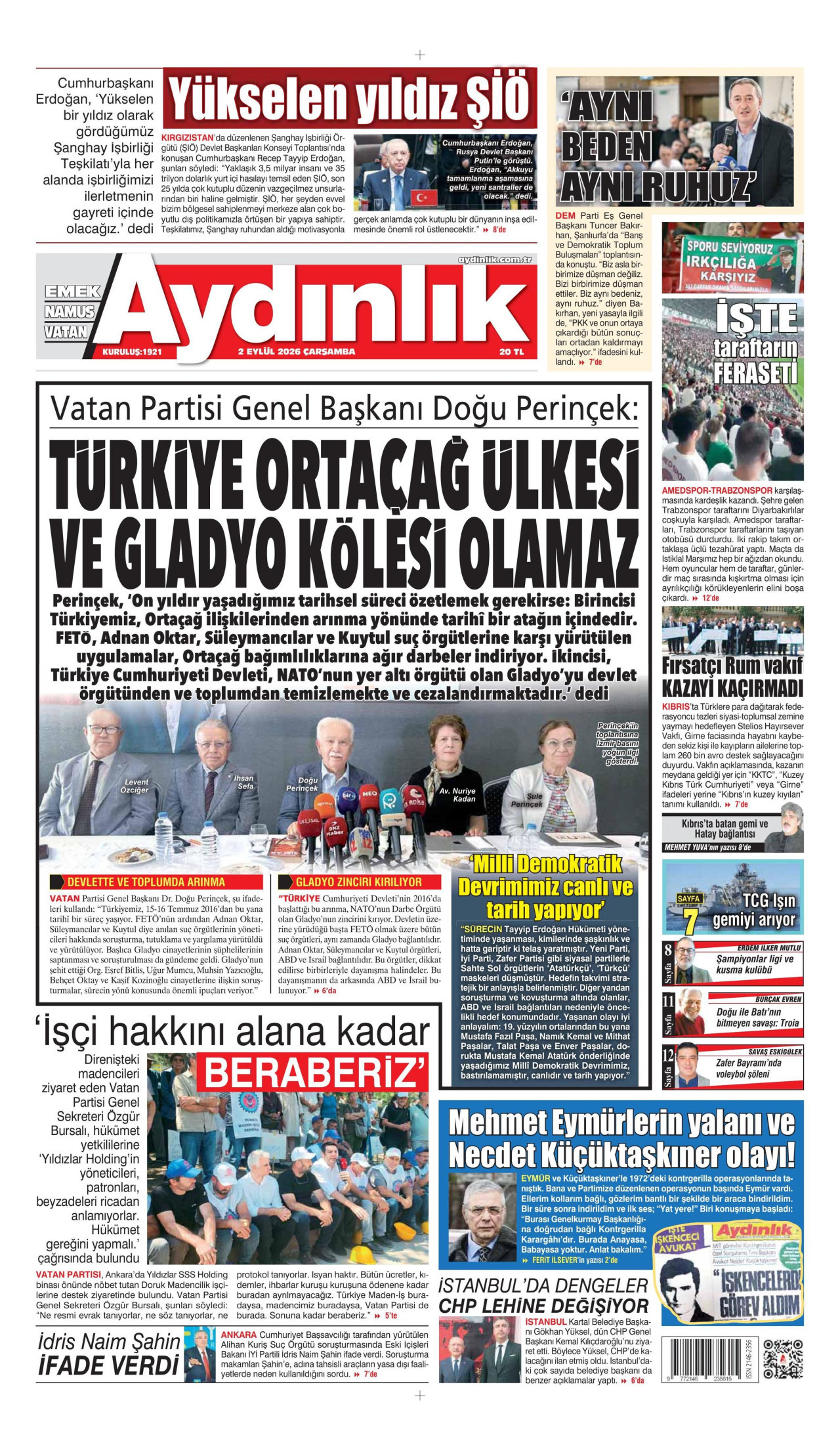 AYDINLIK GAZETESİ