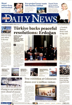 >HÜRRİYET DAİLY NEWS