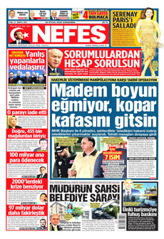 NEFES 30 Eylül 2026 gazete manşeti
