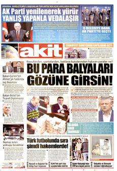 YENİ AKİT 30 Eylül 2026 gazete manşeti