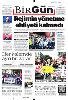 BİRGÜN 30 Eylül 2026 gazete manşeti