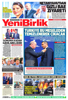YENİBİRLİK 30 Eylül 2026 gazete manşeti