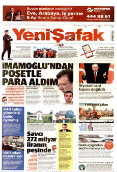 YENİ ŞAFAK 1 Ekim 2026 gazete manşeti