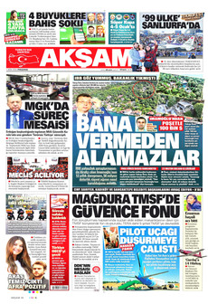 AKŞAM 1 Ekim 2026 gazete manşeti