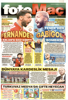 FOTOMAÇ 1 Ekim 2026 gazete manşeti