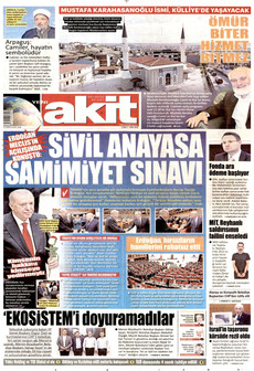 YENİ AKİT 2 Ekim 2026 gazete manşeti