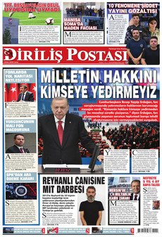 DİRİLİŞ POSTASI 2 Ekim 2026 gazete manşeti