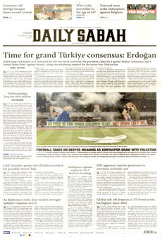 DAİLY SABAH 2 Ekim 2026 gazete manşeti