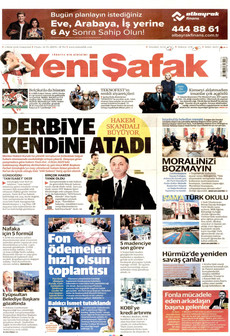 YENİ ŞAFAK 3 Ekim 2026 gazete manşeti