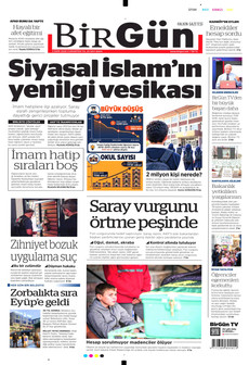 BİRGÜN 3 Ekim 2026 gazete manşeti
