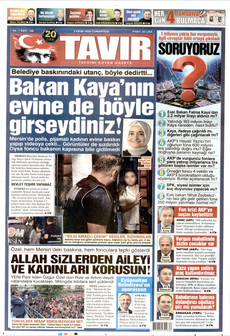 TAVIR GAZETESİ 3 Ekim 2026 gazete manşeti
