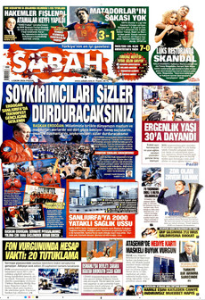 SABAH 4 Ekim 2026 gazete manşeti