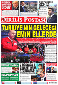 DİRİLİŞ POSTASI 4 Ekim 2026 gazete manşeti