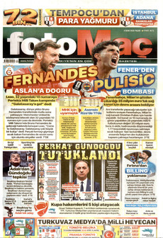 FOTOMAÇ 4 Ekim 2026 gazete manşeti
