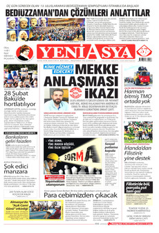 YENİ ASYA 5 Ekim 2026 gazete manşeti
