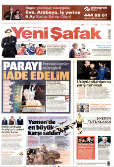 YENİ ŞAFAK 6 Ekim 2026 gazete manşeti